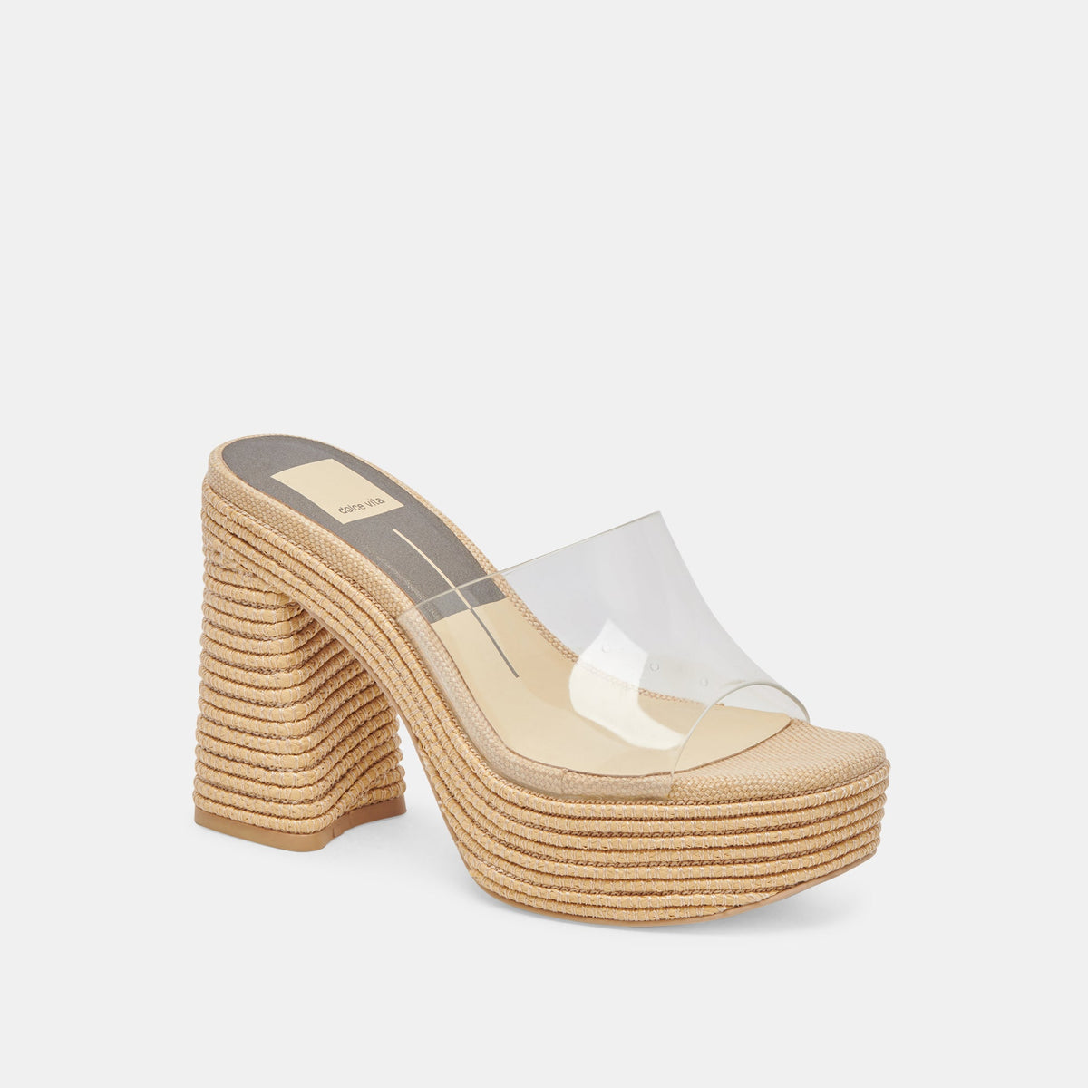LICHIA HEELS NATURAL VINYL
 – Dolce Vita | Dolce Vita