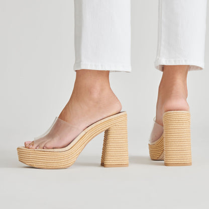 LICHIA HEELS NATURAL VINYL
 – Dolce Vita | Dolce Vita