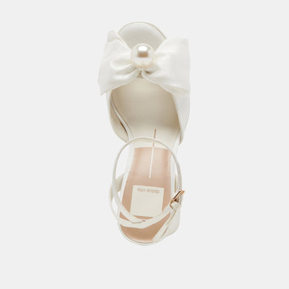 PATTON HEELS IVORY SATIN
 – Dolce Vita | Dolce Vita