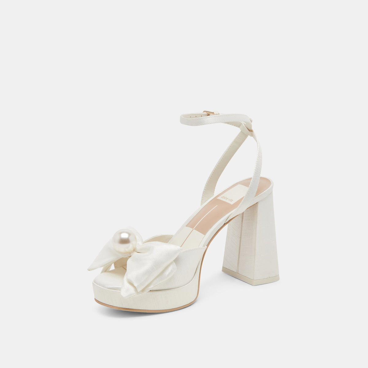 PATTON HEELS IVORY SATIN
 – Dolce Vita | Dolce Vita