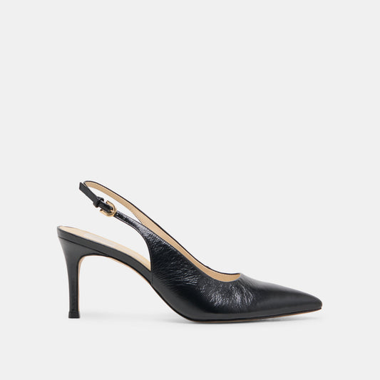 ELASI HEELS BLACK LEATHER
 – Dolce Vita | Dolce Vita