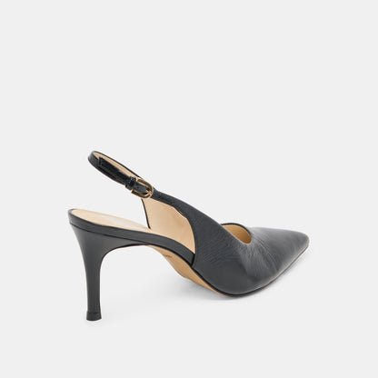 ELASI HEELS BLACK LEATHER
 – Dolce Vita | Dolce Vita