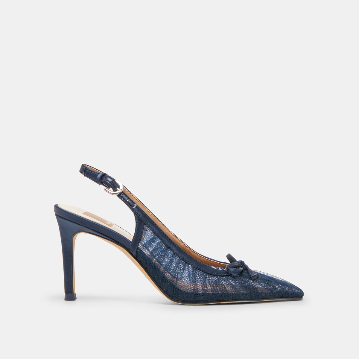 Yela Navy Tulle Heels | Dolce Vita