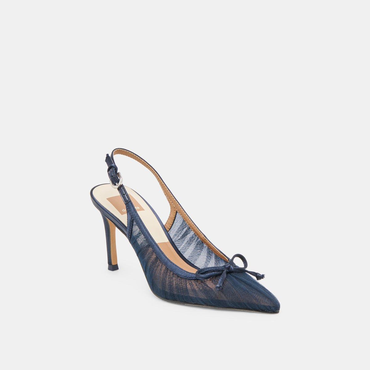 Yela Navy Tulle Heels | Dolce Vita