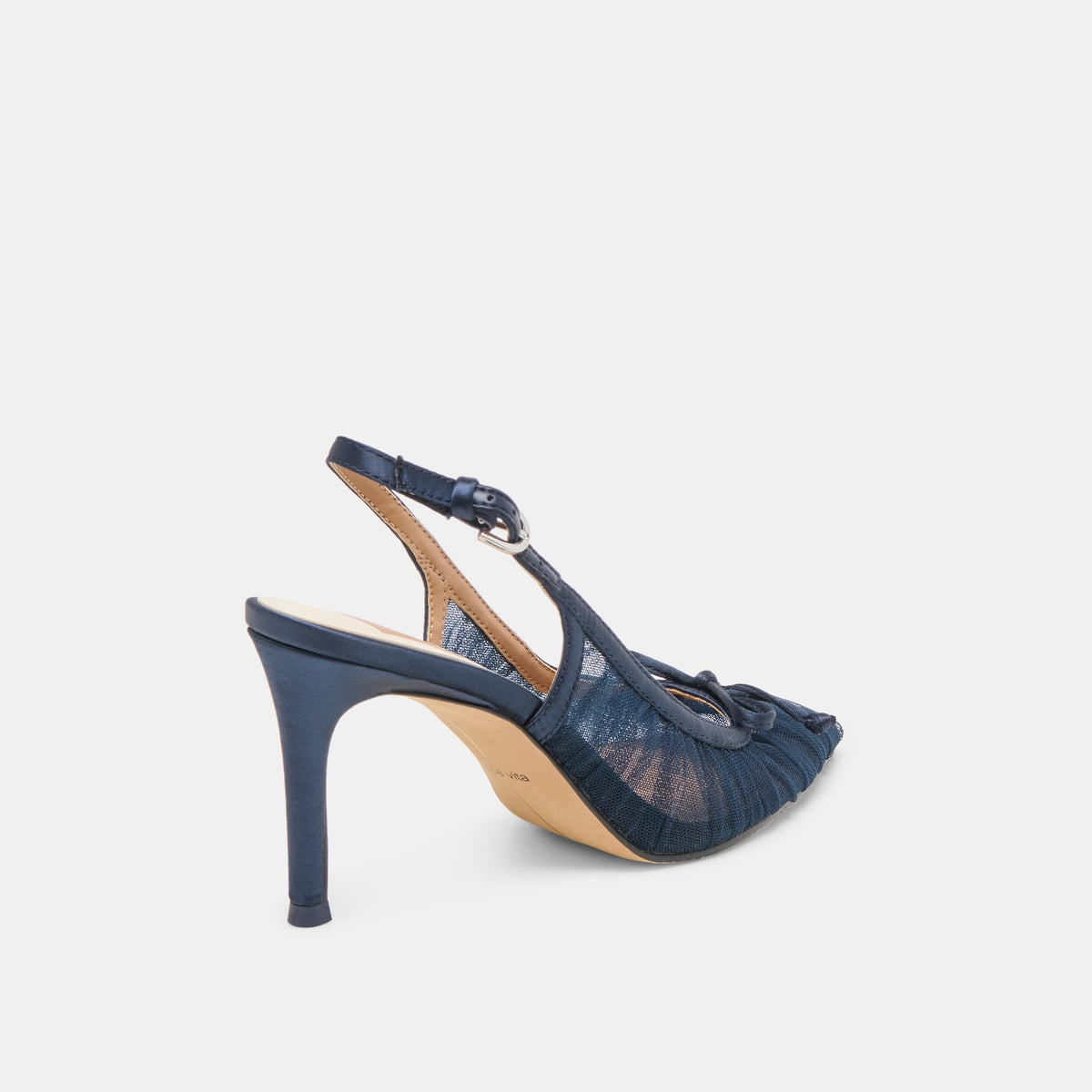 Yela Navy Tulle Heels | Dolce Vita