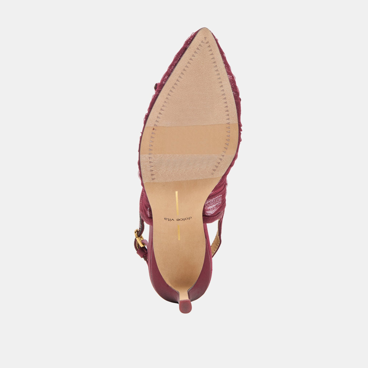 Yela Cranberry Tulle Heels | Dolce Vita