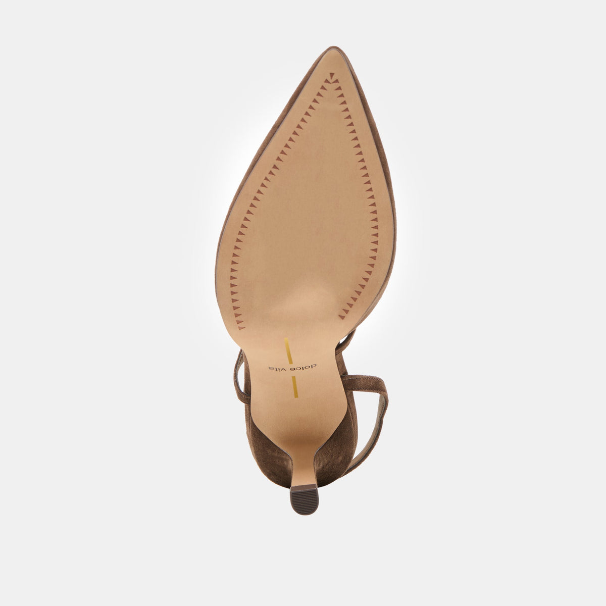 Kamra Dk Brown Suede Heels | Dolce Vita