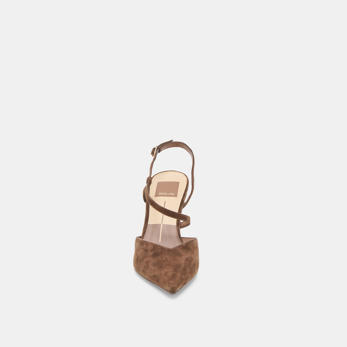 Kamra Dk Brown Suede Heels | Dolce Vita