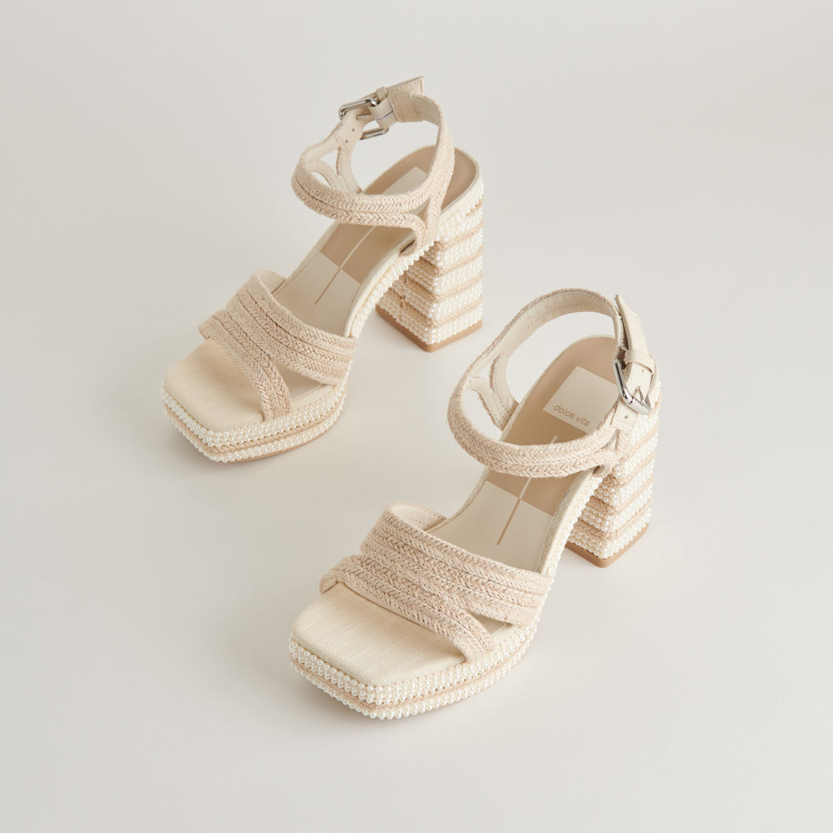 ANIRA Ivory Pearl Heels | Women's Bridal Ivory Pearl Heels
 – Dolce Vita | Dolce Vita