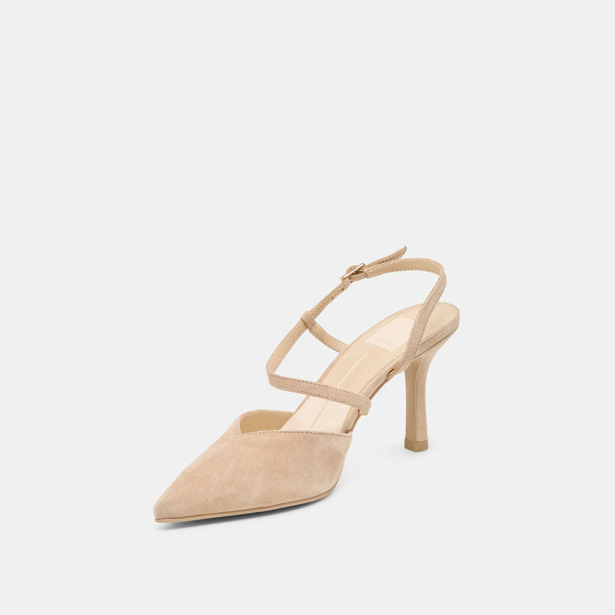 Kamra Camel Suede Heels | Dolce Vita