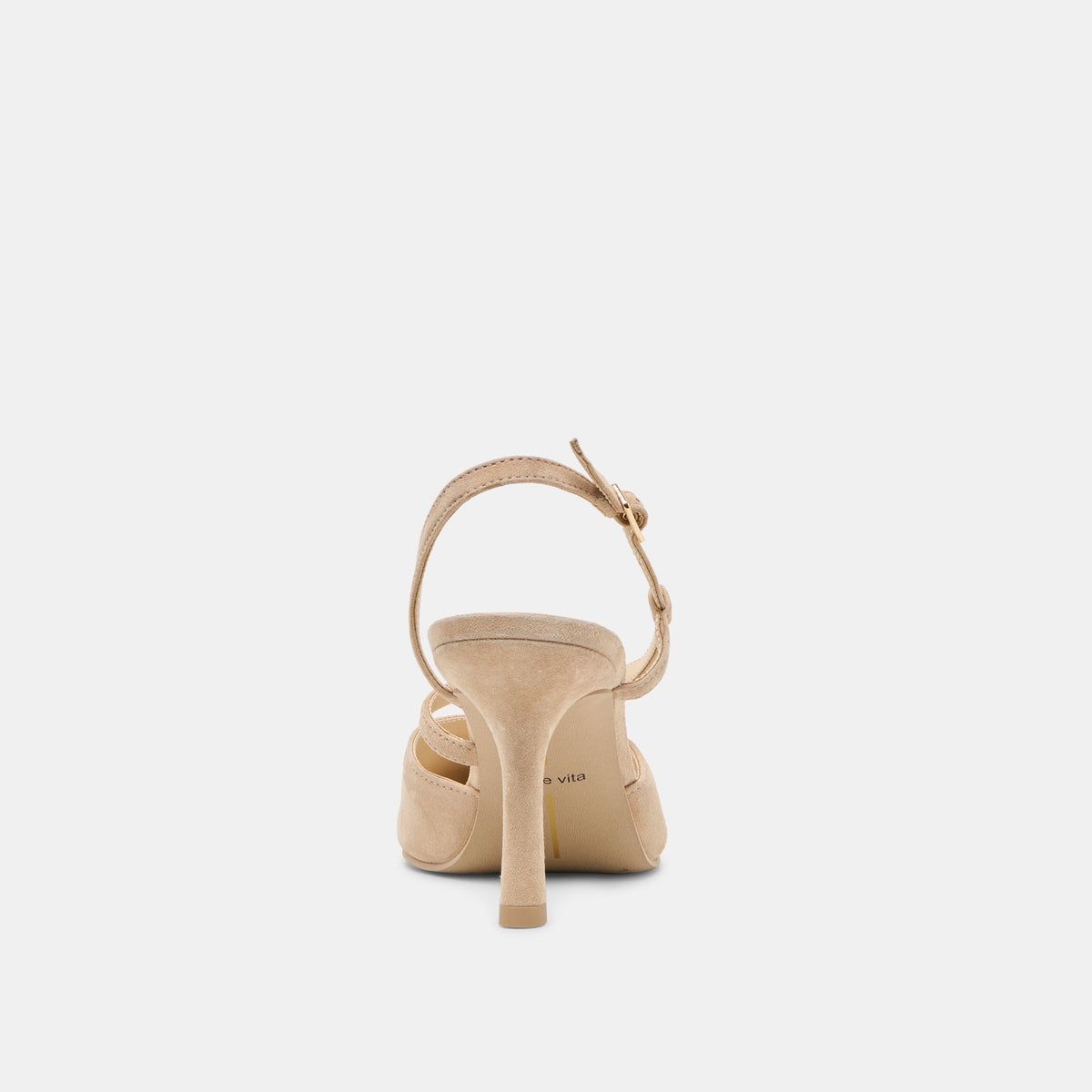 Kamra Camel Suede Heels | Dolce Vita