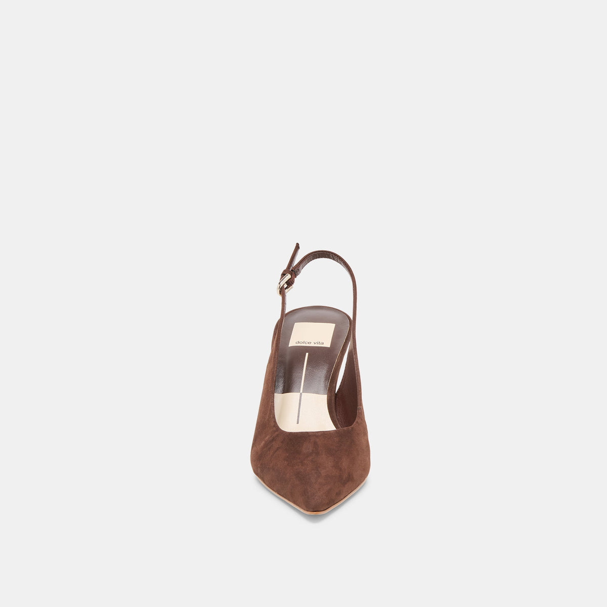 Elasi Dk Brown Nubuck Heels | Dolce Vita