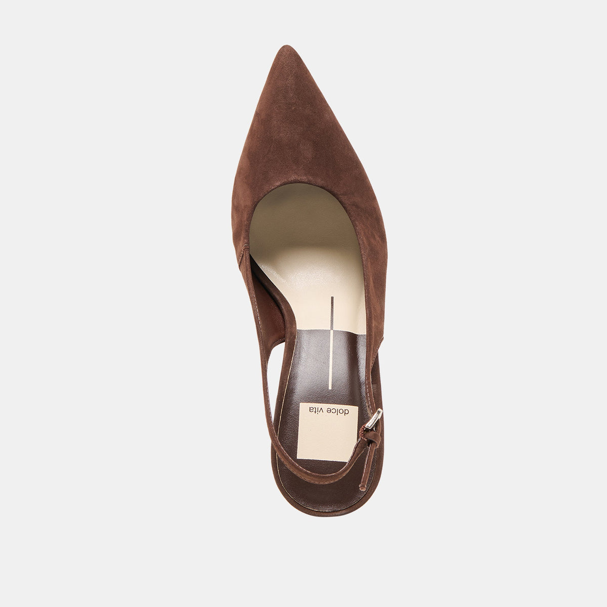 Elasi Dk Brown Nubuck Heels | Dolce Vita