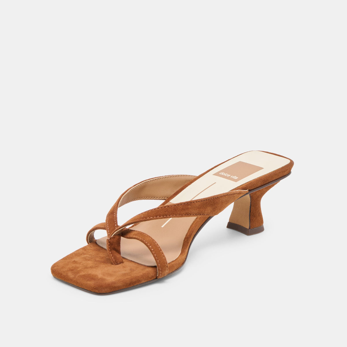 Brevel Dk Brown Suede Heels | Dolce Vita