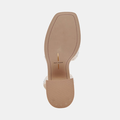 WESSI PEARL HEELS VANILLA PEARLS
 – Dolce Vita | Dolce Vita