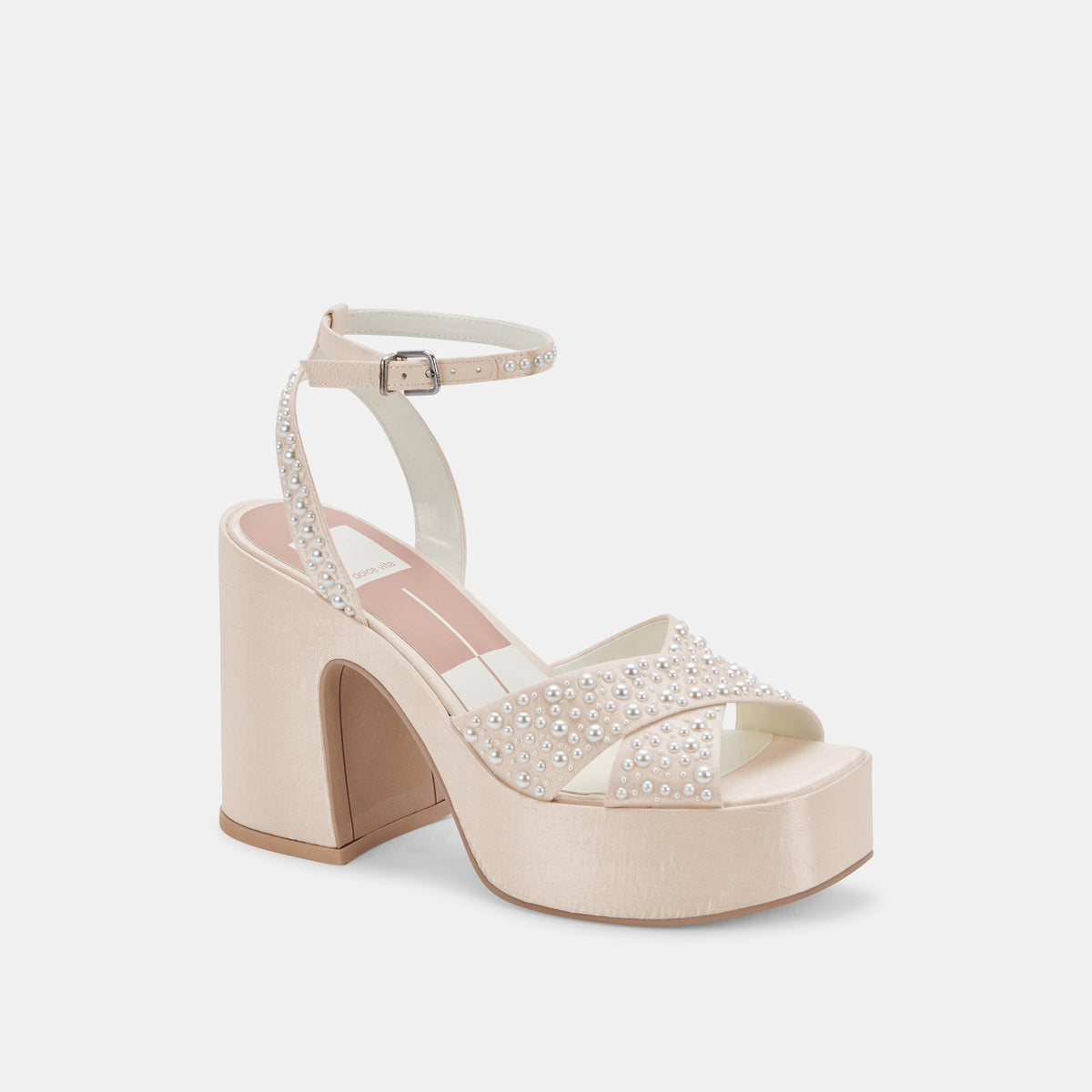 WESSI PEARL HEELS VANILLA PEARLS
 – Dolce Vita | Dolce Vita