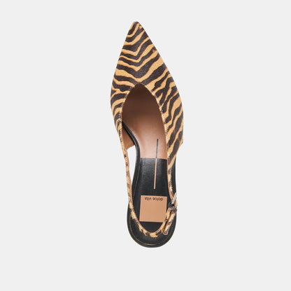 Alenna Tiger Calf Hair Heels | Dolce Vita