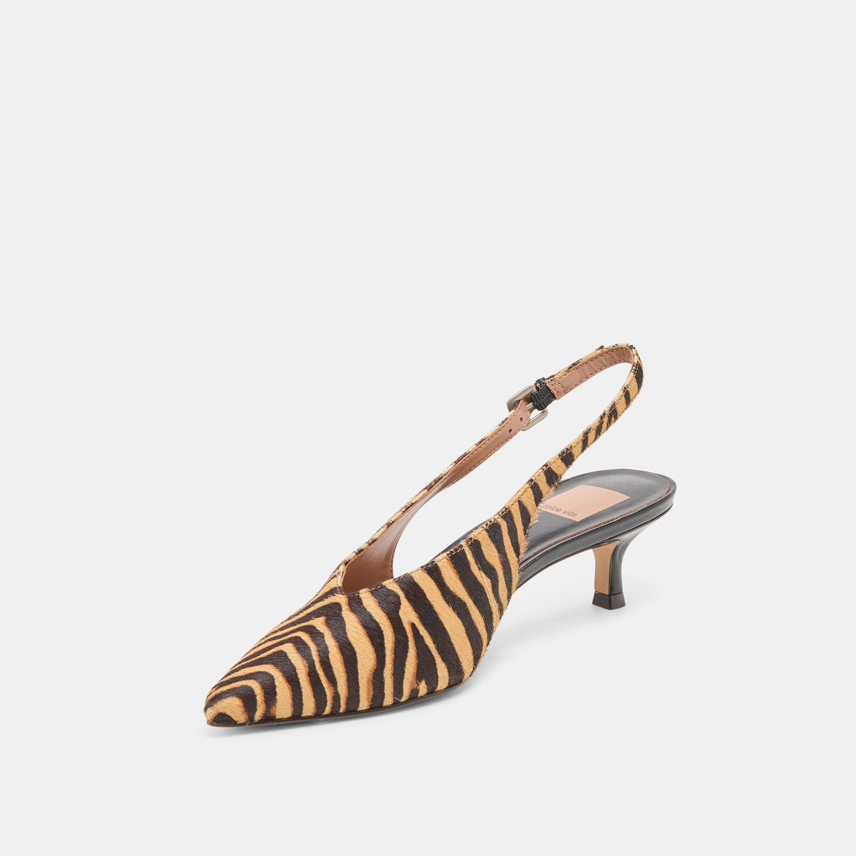 Alenna Tiger Calf Hair Heels | Dolce Vita