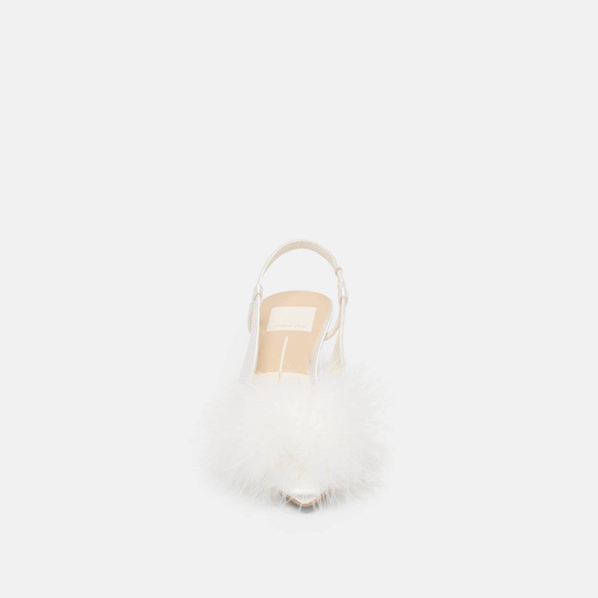 Kamy True White Satin Heels | Dolce Vita