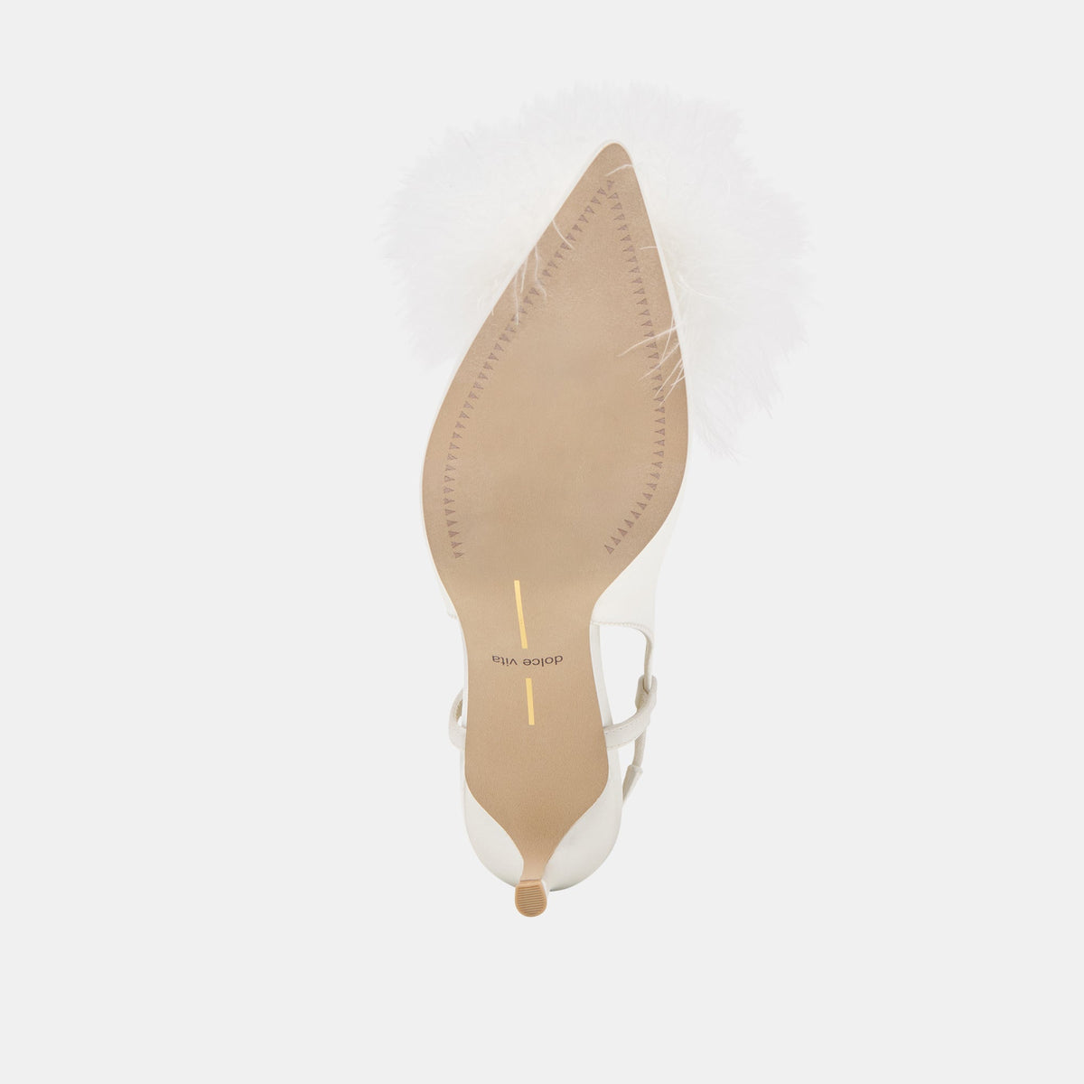 Kamy True White Satin Heels | Dolce Vita