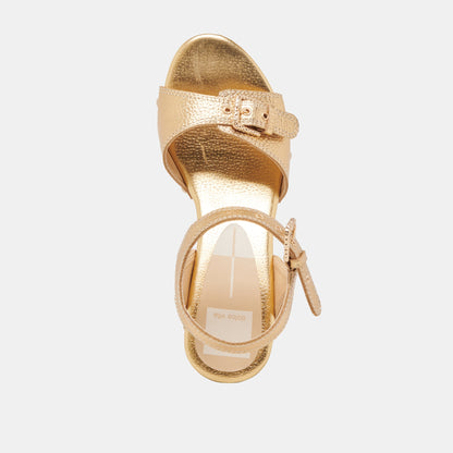 YANDY HEELS GOLD LEATHER
 – Dolce Vita | Dolce Vita