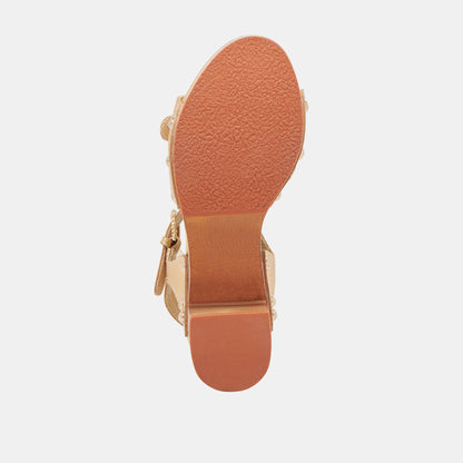YANDY HEELS GOLD LEATHER
 – Dolce Vita | Dolce Vita