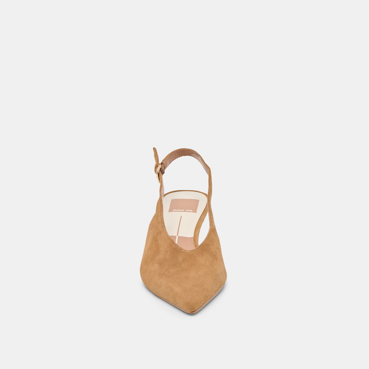 Alenna Lt Brown Suede Heels | Dolce Vita