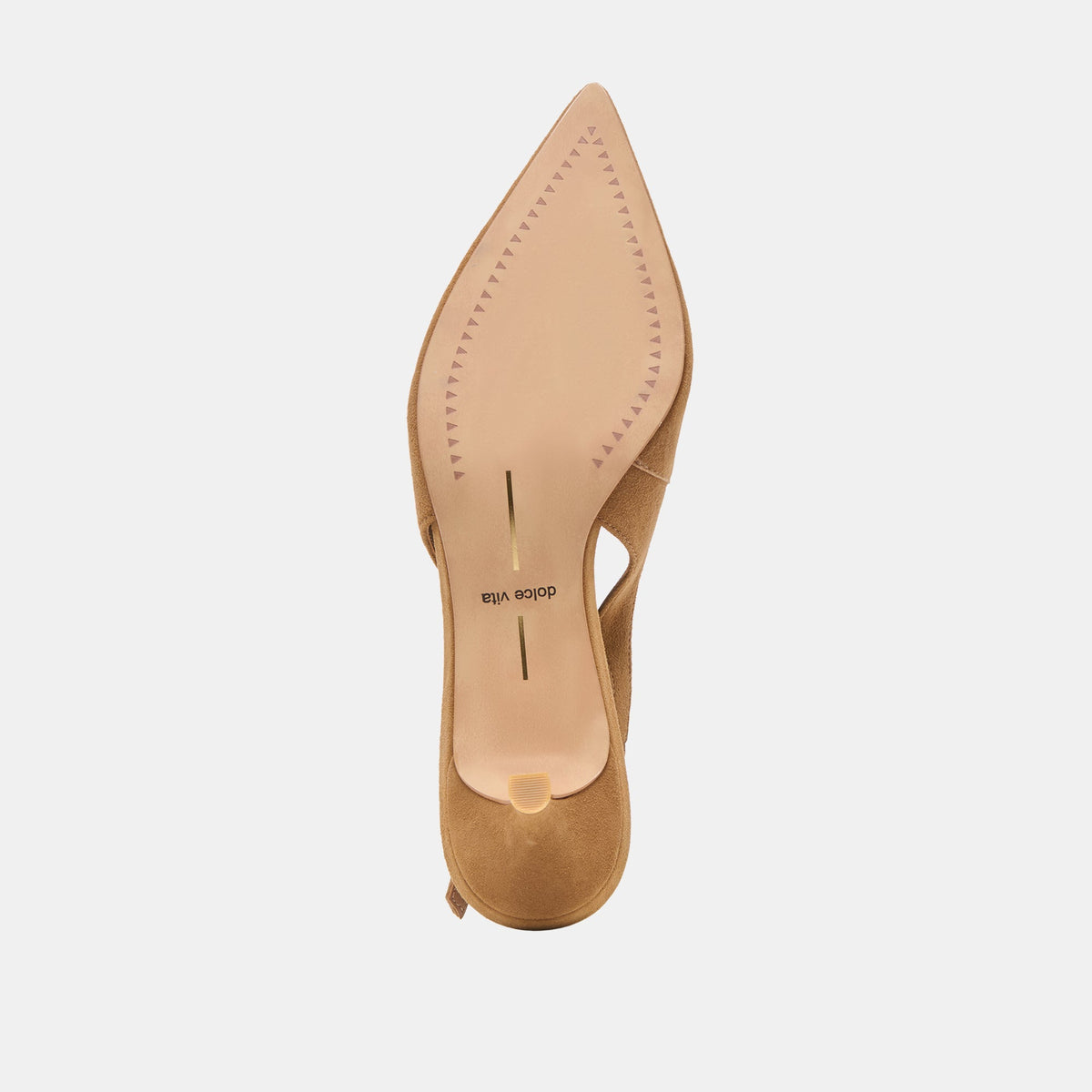 Alenna Lt Brown Suede Heels | Dolce Vita