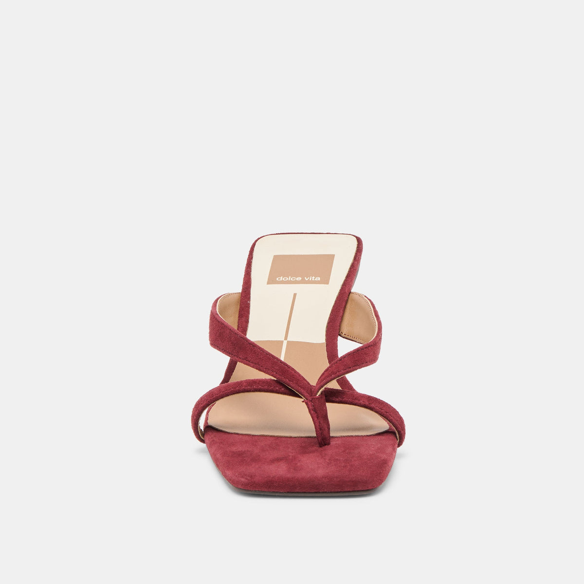Brevel Oxblood Suede Heels | Dolce Vita