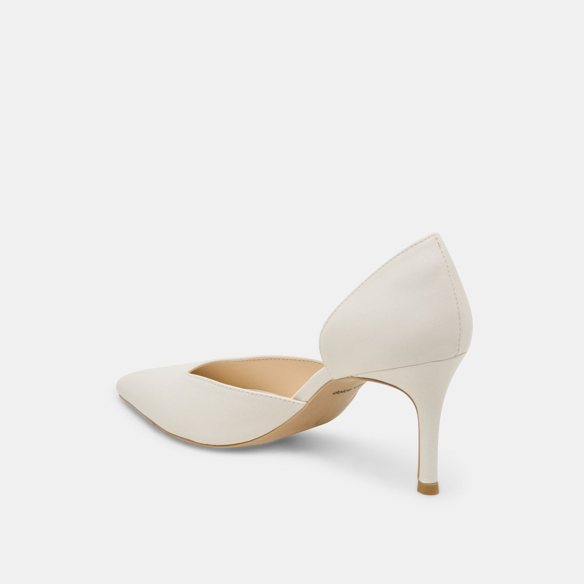 ELOY HEELS WHITE LEATHER
 – Dolce Vita | Dolce Vita