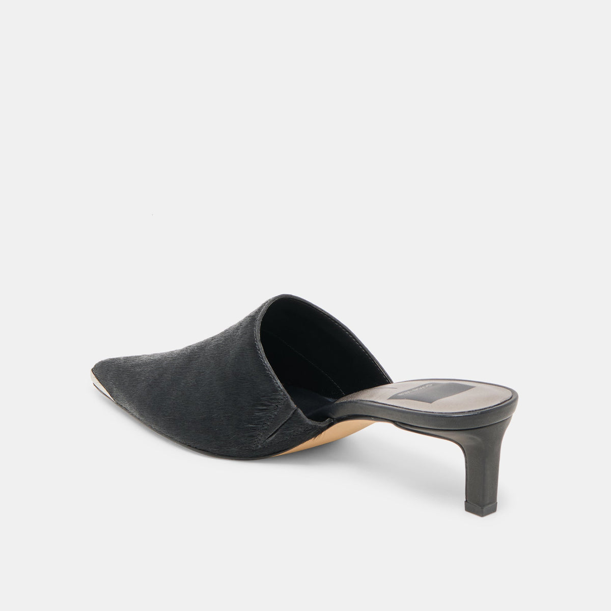Lexy Nero Calf Hair Heels | Dolce Vita