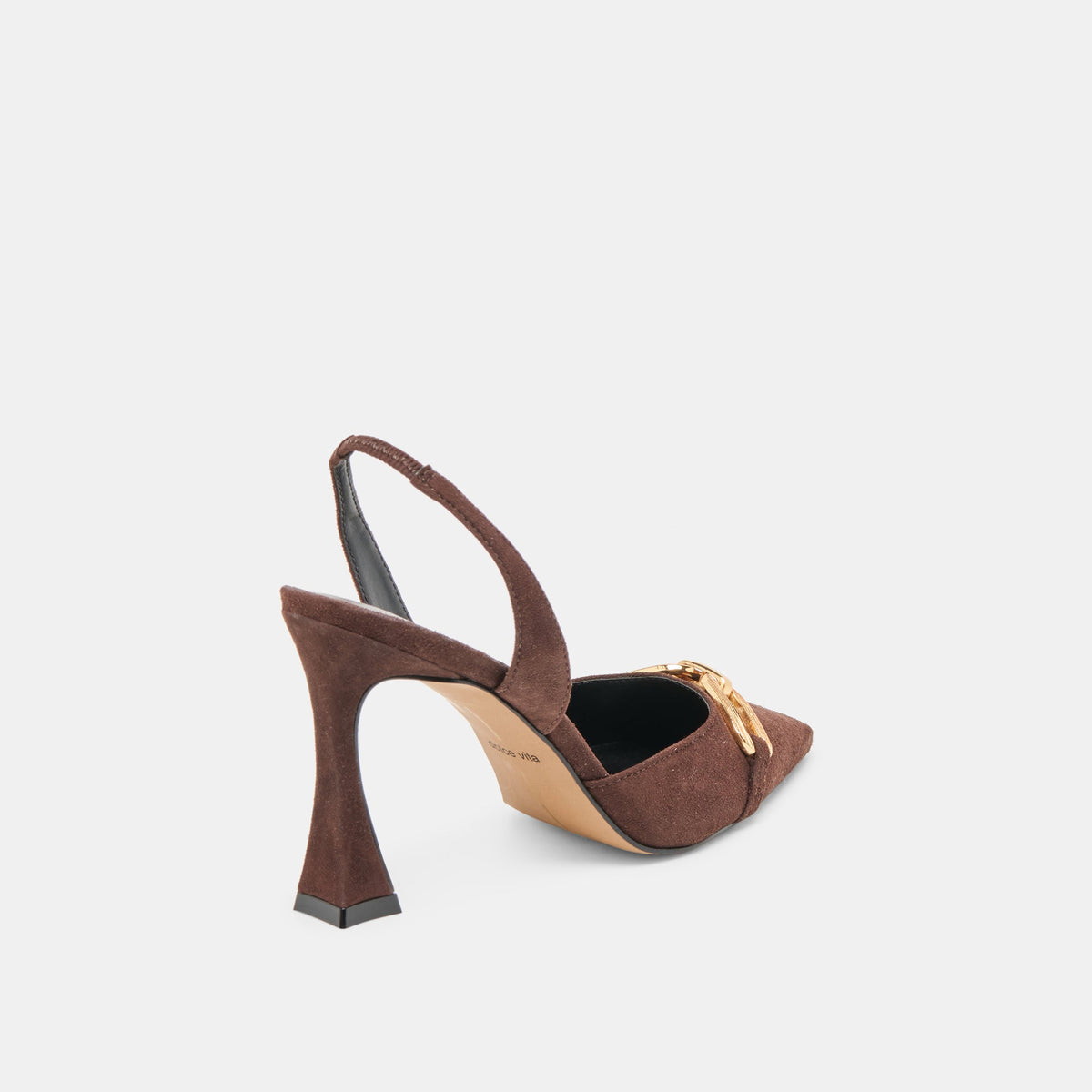 Malik Mahogany Nubuck Heels | Dolce Vita