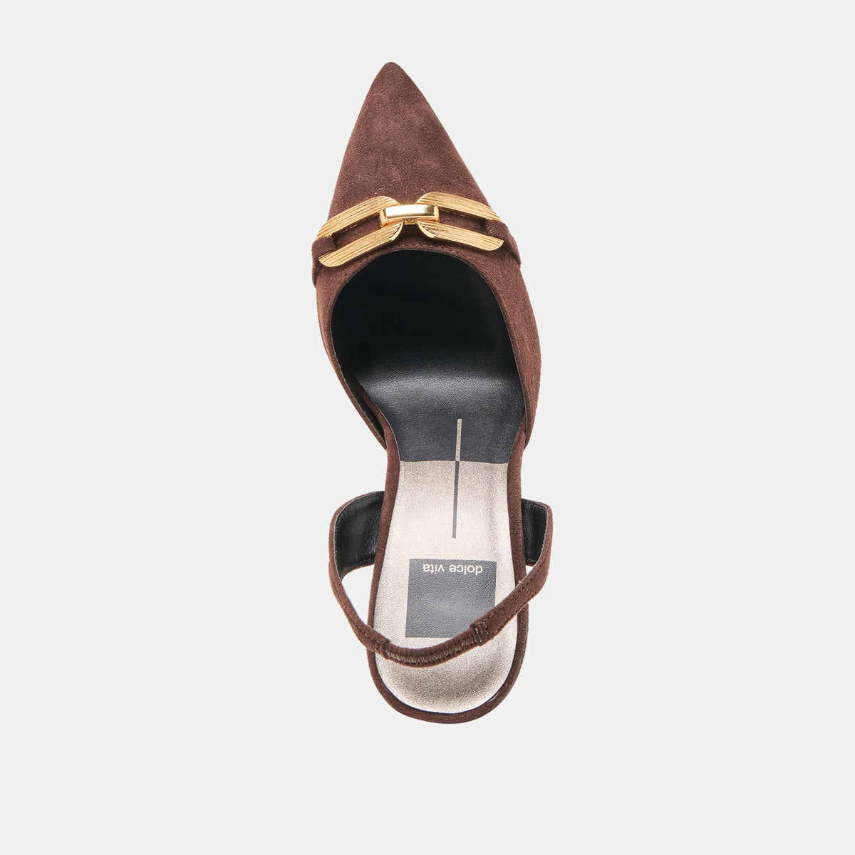 Malik Mahogany Nubuck Heels | Dolce Vita