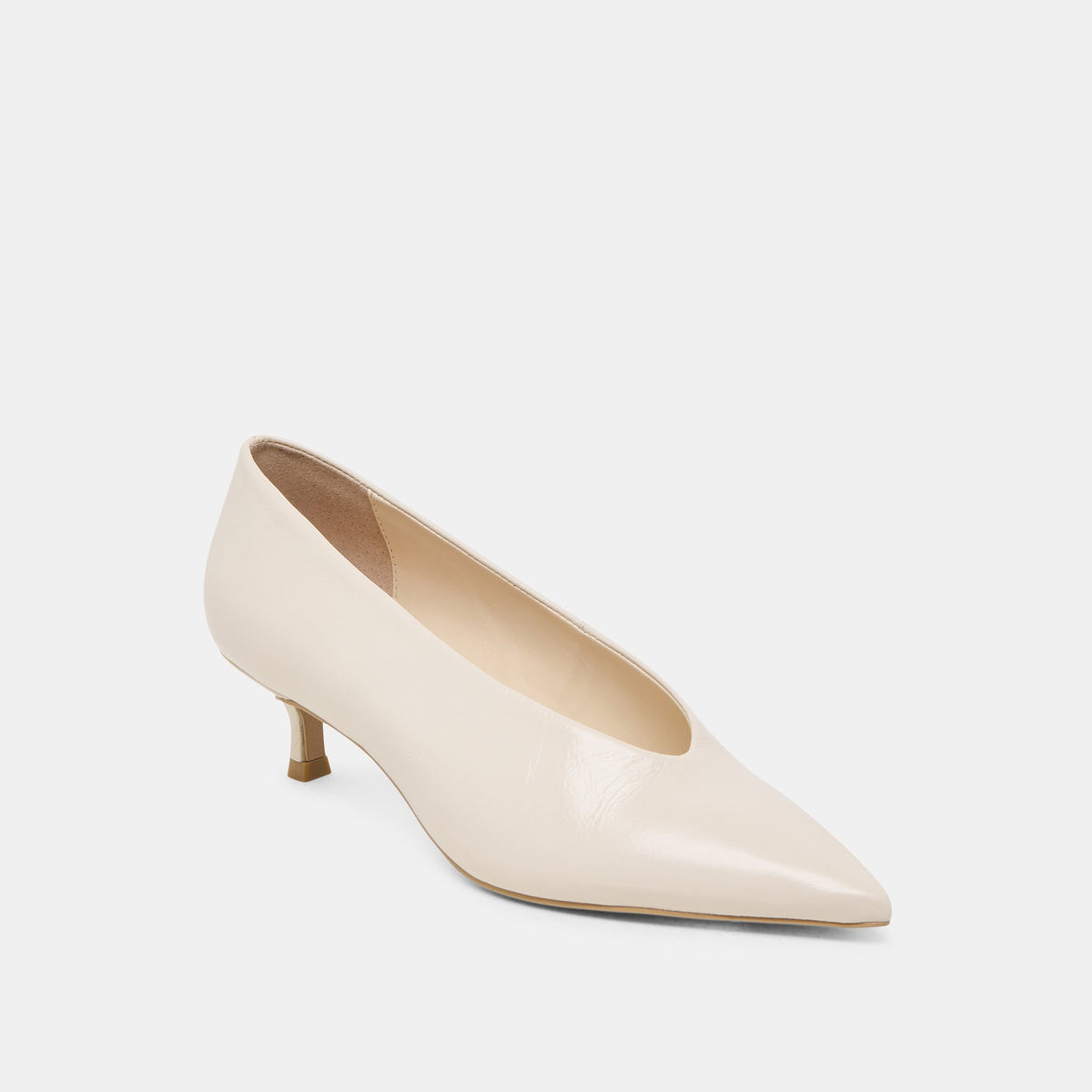 ALWYN HEELS BONE CRINKLE PATENT
 – Dolce Vita | Dolce Vita