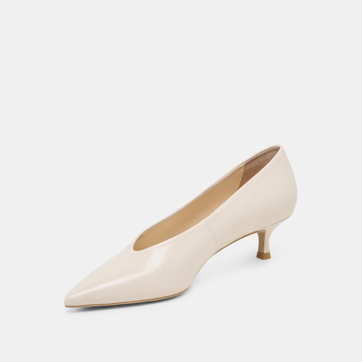 ALWYN HEELS BONE CRINKLE PATENT
 – Dolce Vita | Dolce Vita