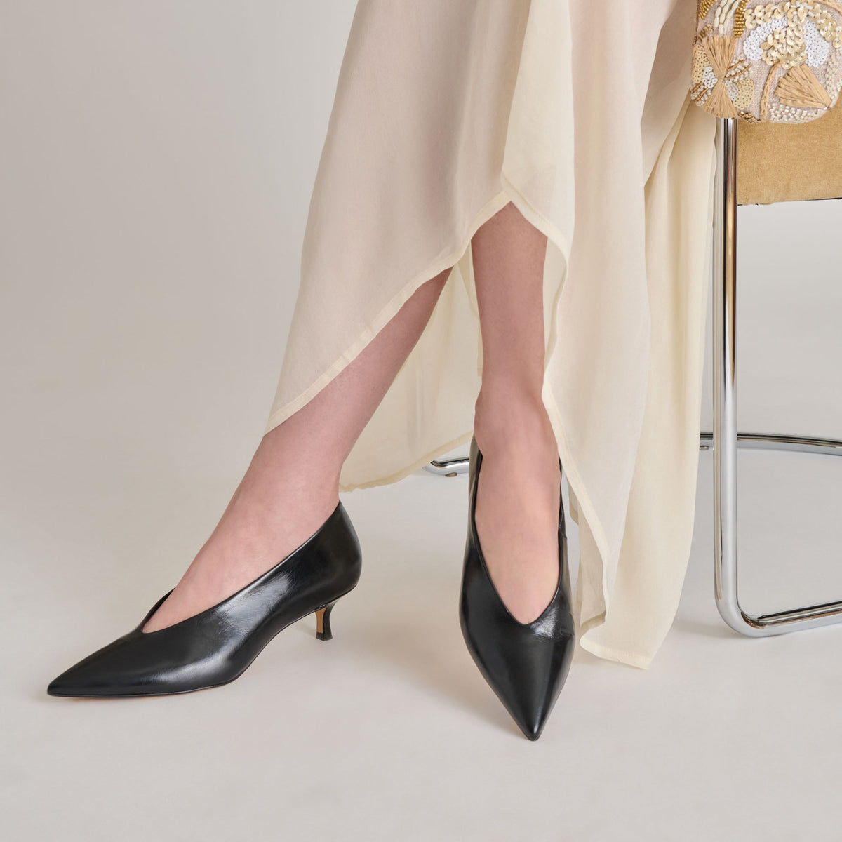 ALWYN HEELS MIDNIGHT CRINKLE PATENT
 – Dolce Vita | Dolce Vita