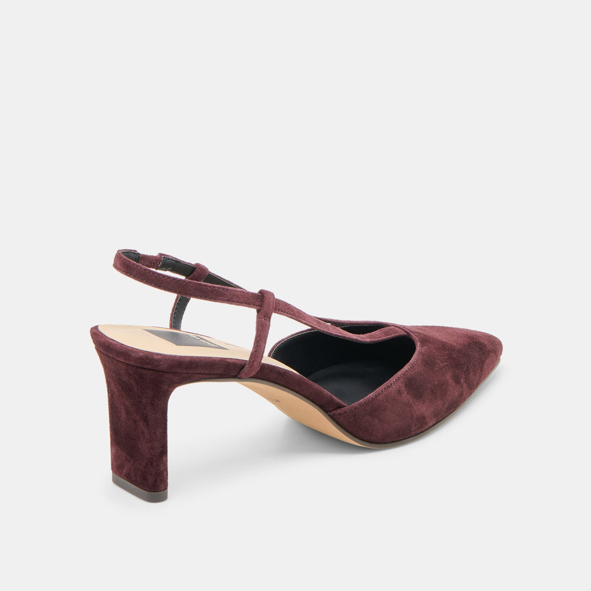 Ginay Mulberry Suede Heels | Dolce Vita