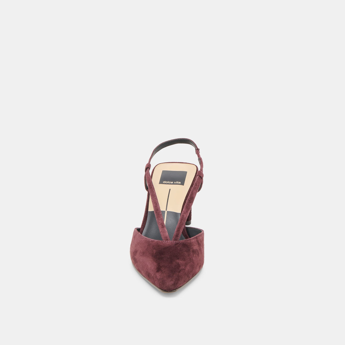 Ginay Mulberry Suede Heels | Dolce Vita