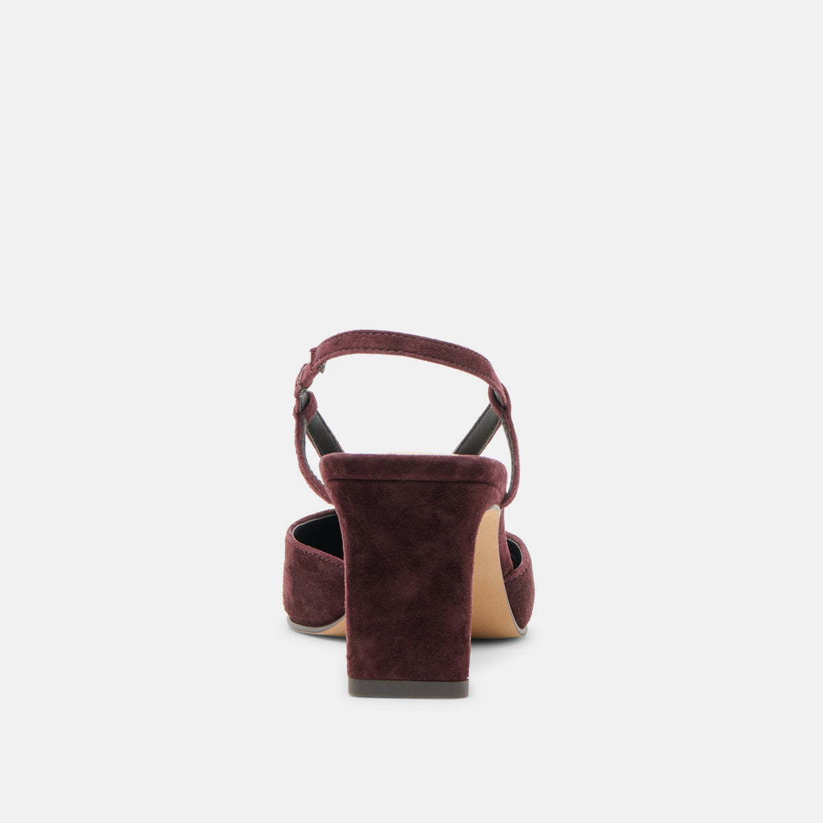 Ginay Mulberry Suede Heels | Dolce Vita