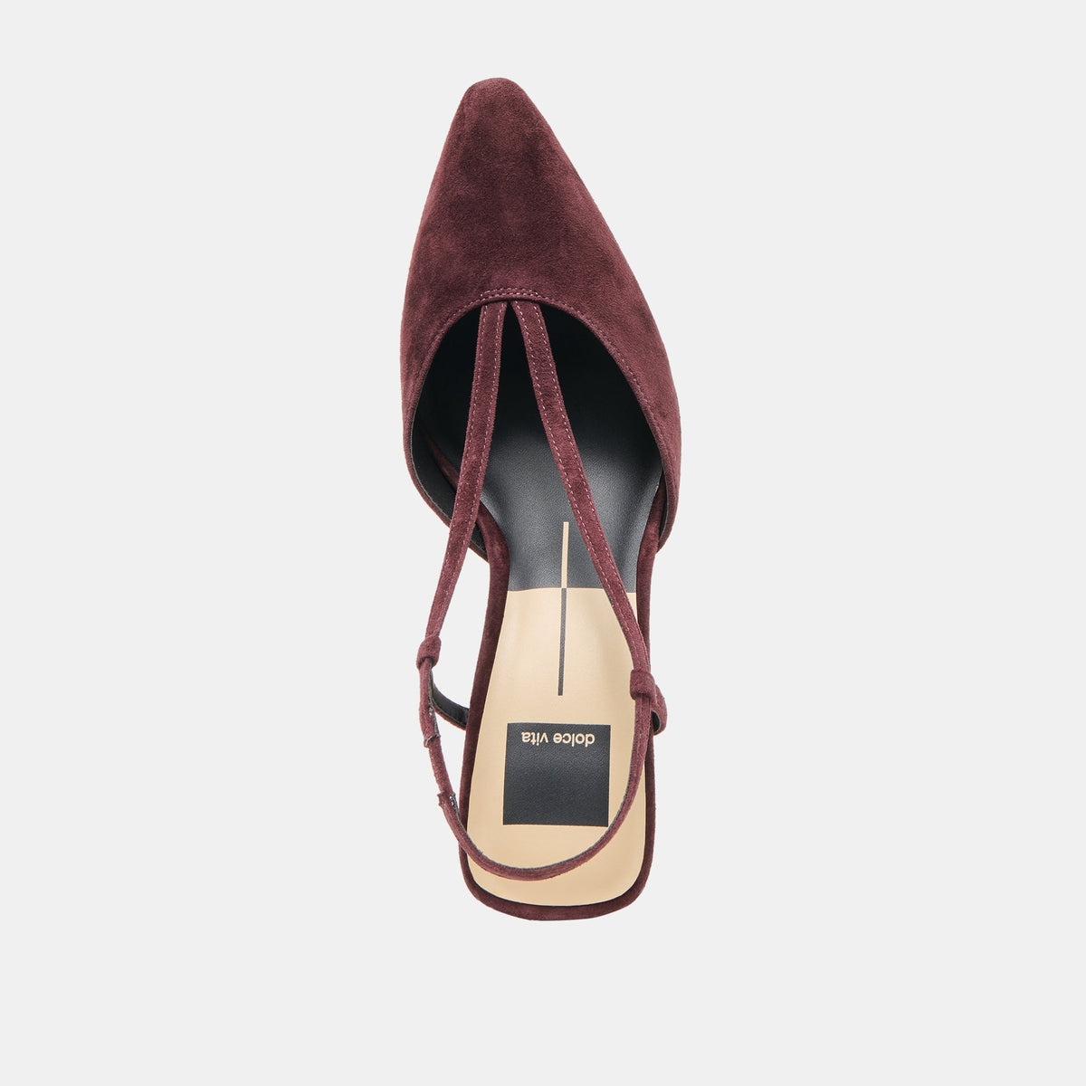 Ginay Mulberry Suede Heels | Dolce Vita