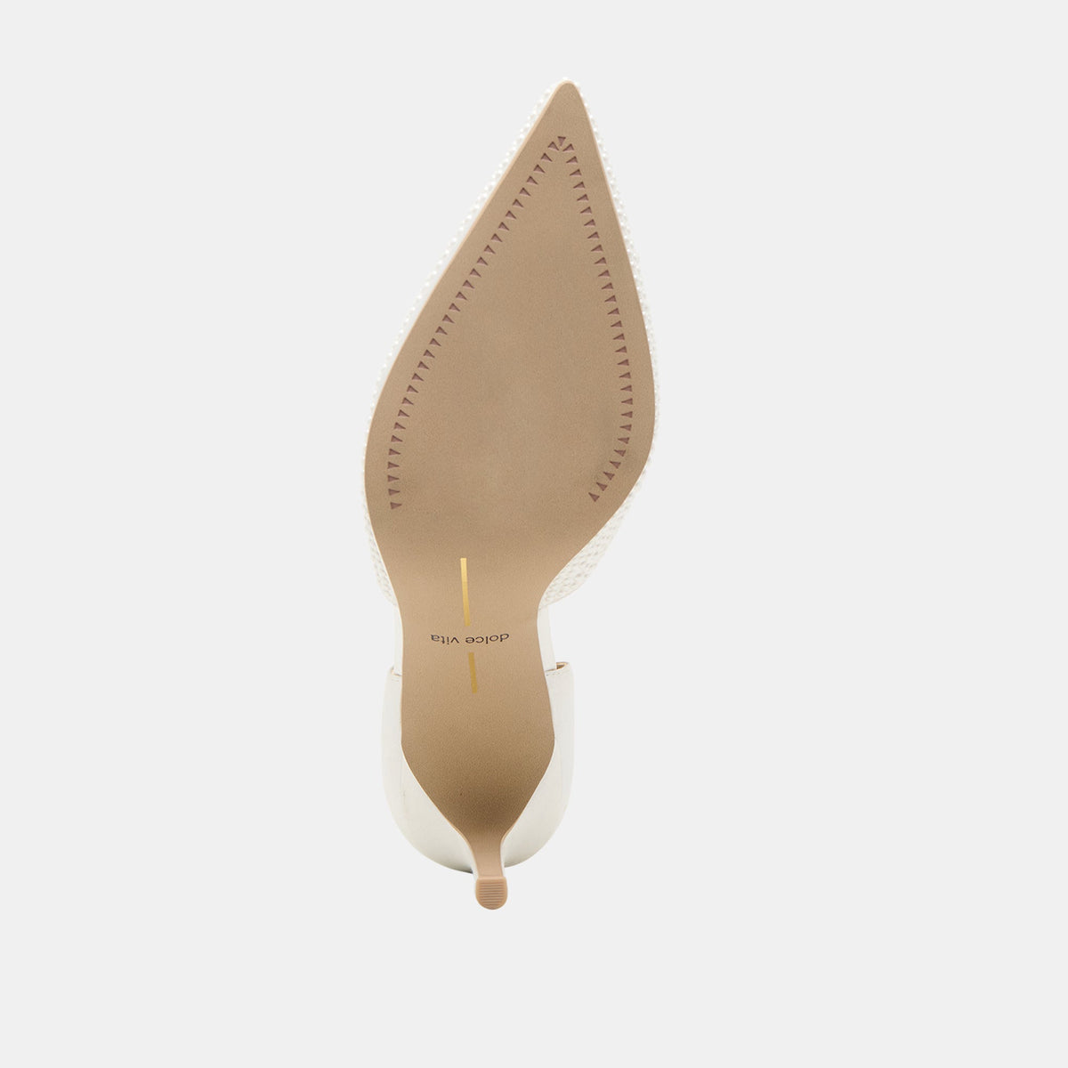 Eloy Pearl Off White Satin Heels | Dolce Vita
