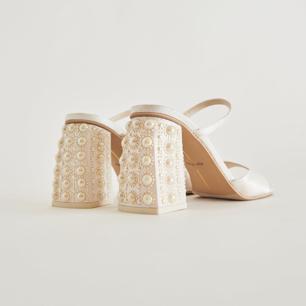 JEMMY PEARL HEELS VANILLA SILK
 – Dolce Vita | Dolce Vita