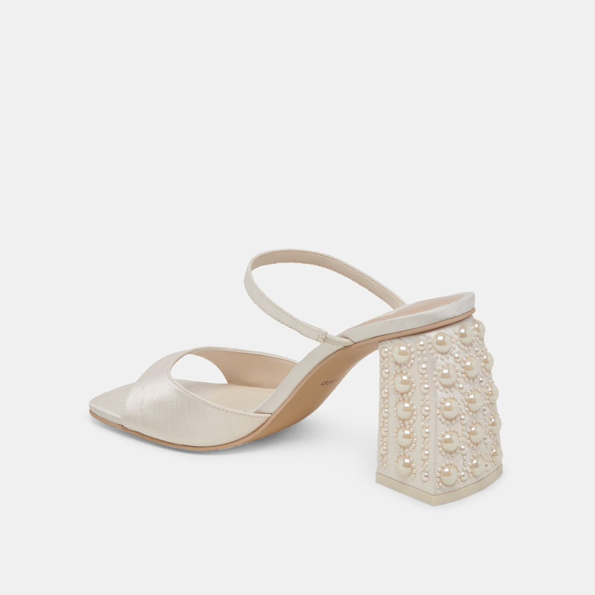 JEMMY PEARL HEELS VANILLA SILK
 – Dolce Vita | Dolce Vita