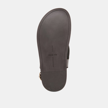 Jony Dk Brown Leather Sandals | Dolce Vita
