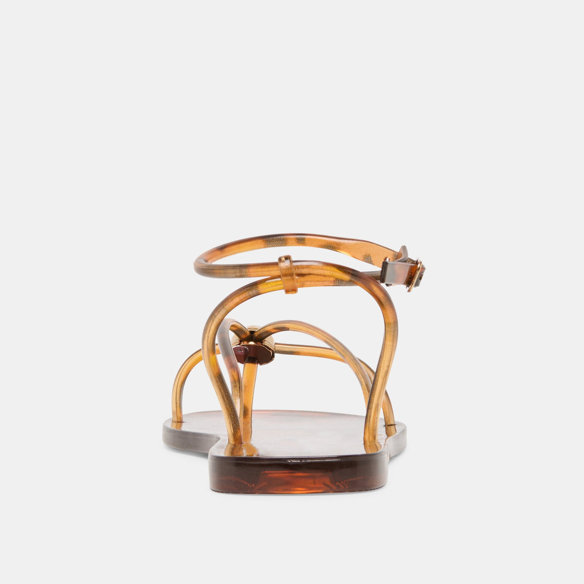 Kenley Vinyl Tortoise Jelly Sandals | Dolce Vita