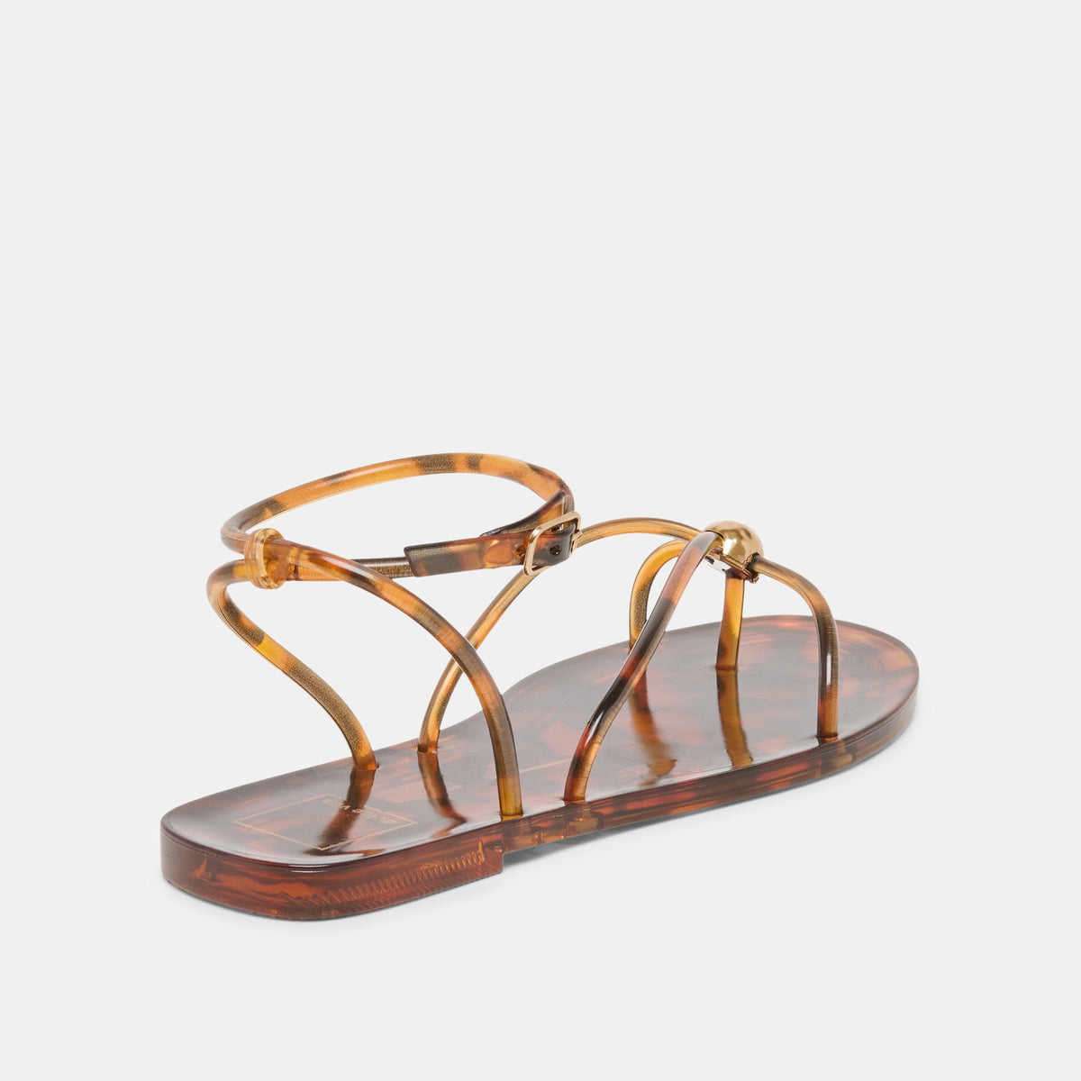 Kenley Vinyl Tortoise Jelly Sandals | Dolce Vita