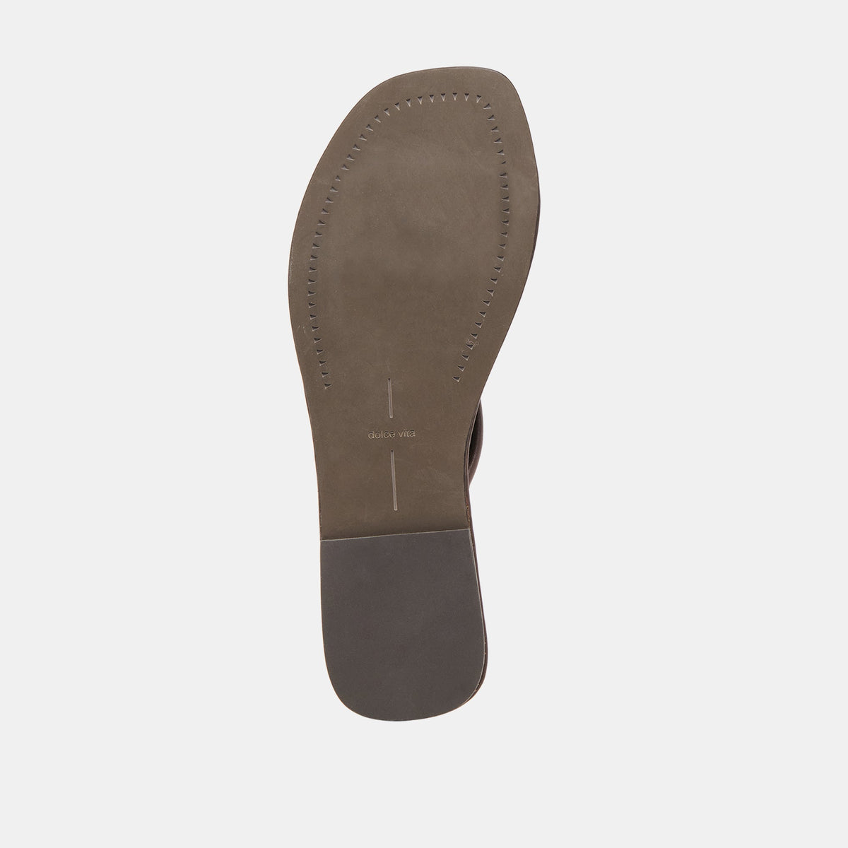 Cely Dk Brown Leather Sandals | Dolce Vita