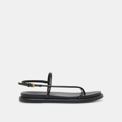 Dom Black Leather Sandals | Dolce Vita