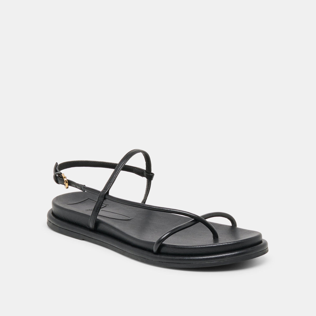 Dom Black Leather Sandals | Dolce Vita