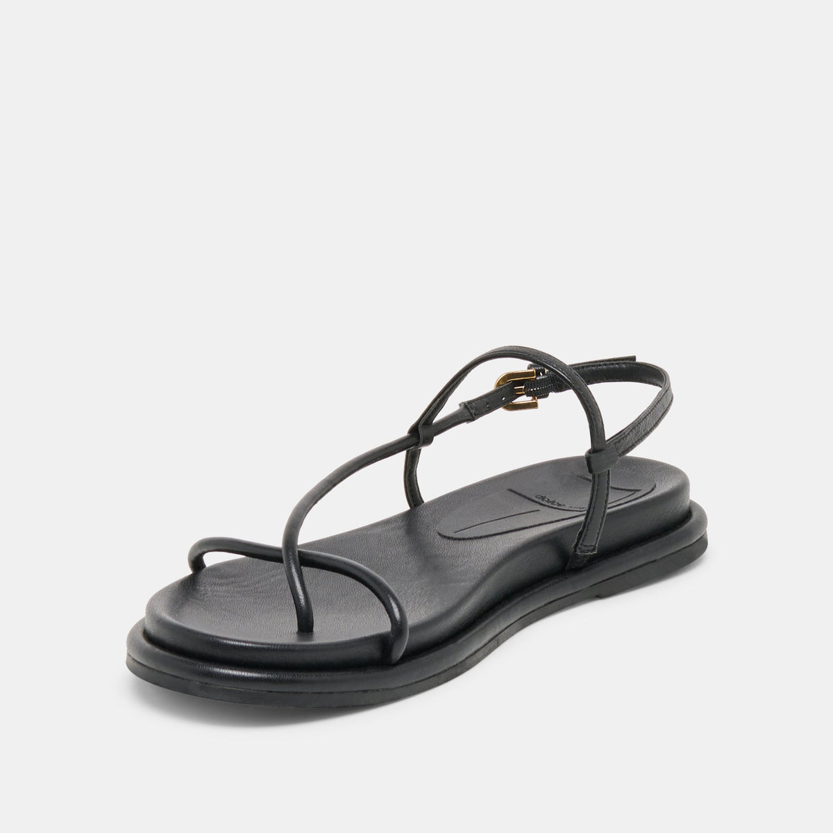 Dom Black Leather Sandals | Dolce Vita